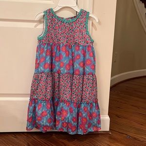 Kid’s dress,colors,teal,orange,etc…, from Kate spade, size: 140/10Y